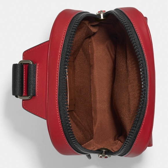 Coach Mens Track Pack in Signature - Picture 3 of 5